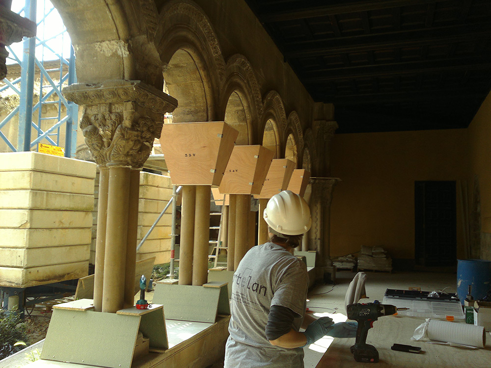 Restauración Claustro Catedral De Tudela