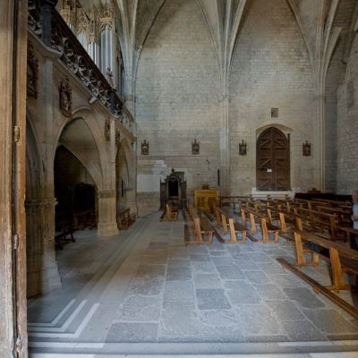 Interior Del Santuario De Ujué